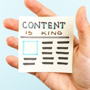content creation for business