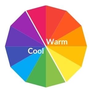 choosing warm or cool colors